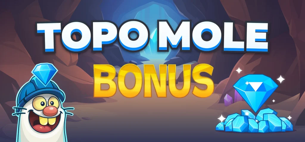 Topo Mole bonus game