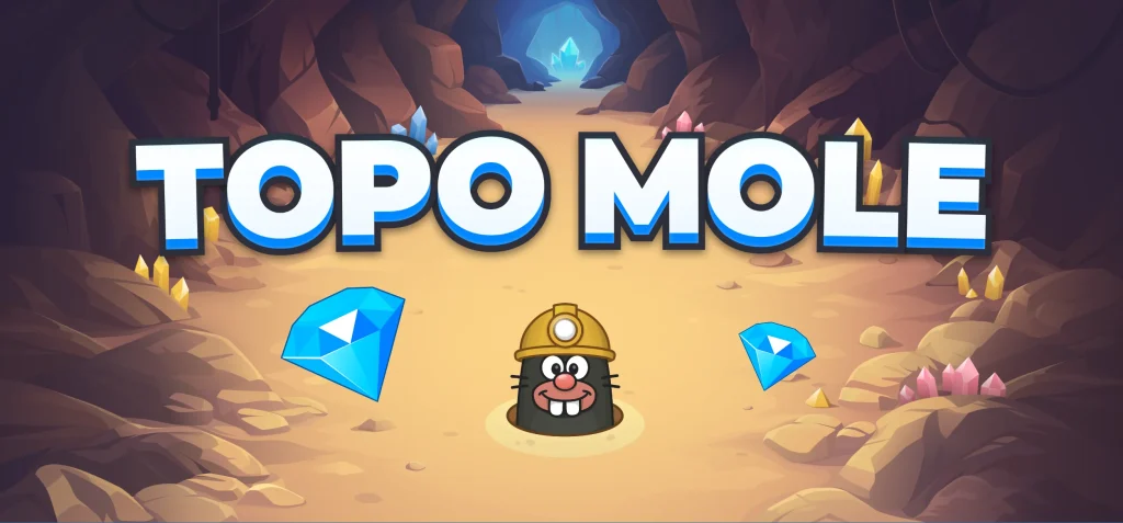 Topo Mole game